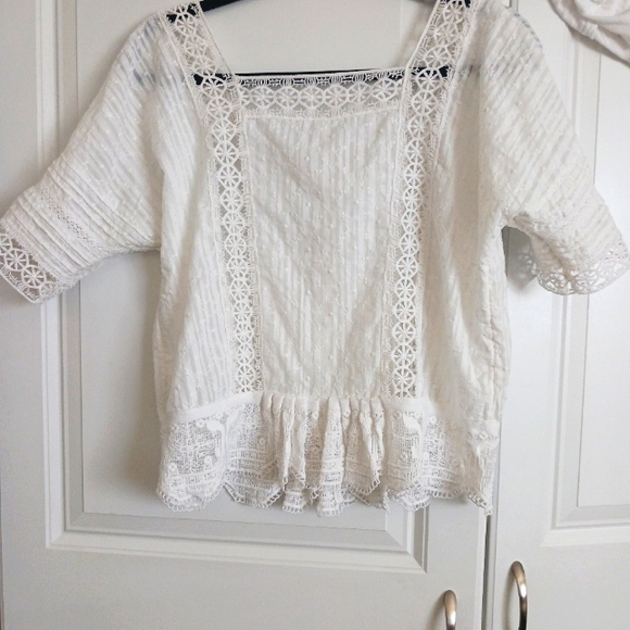 Free people size small white top - Picture 5 of 5